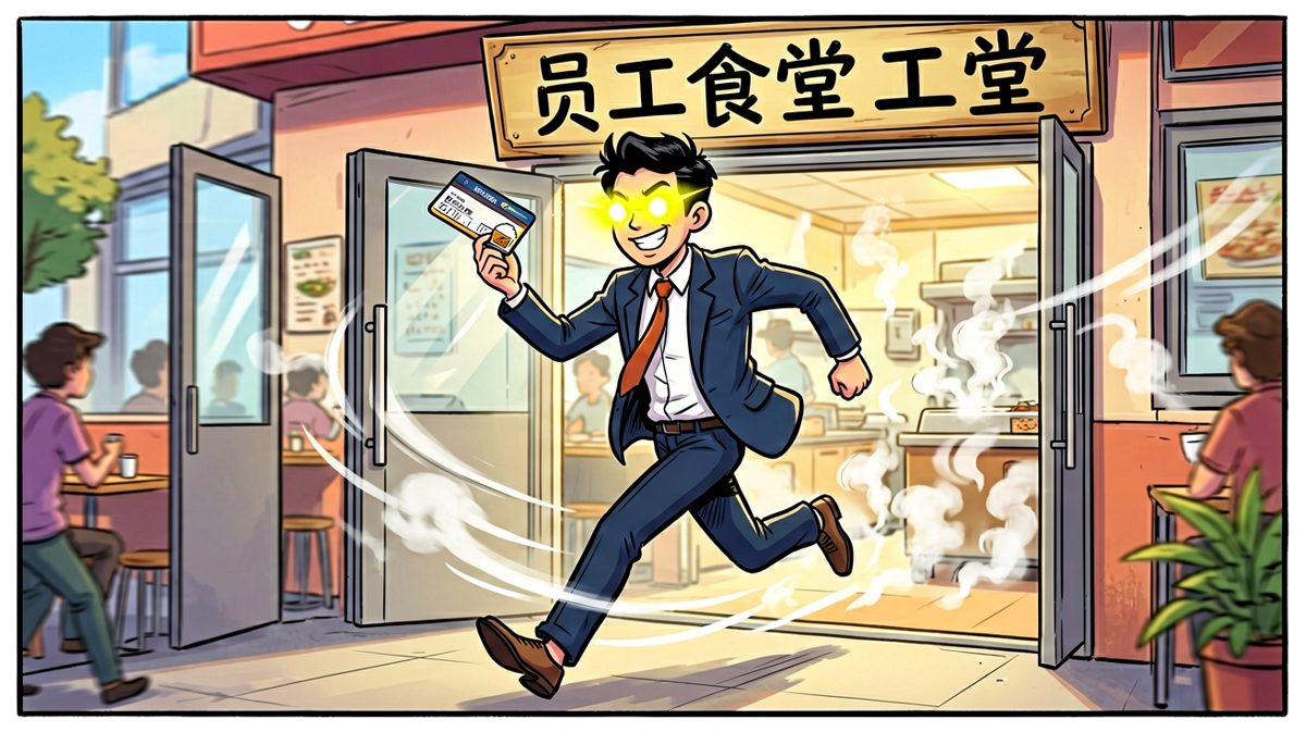 胜利在望！冲向食堂的那一刻，我胜券在握