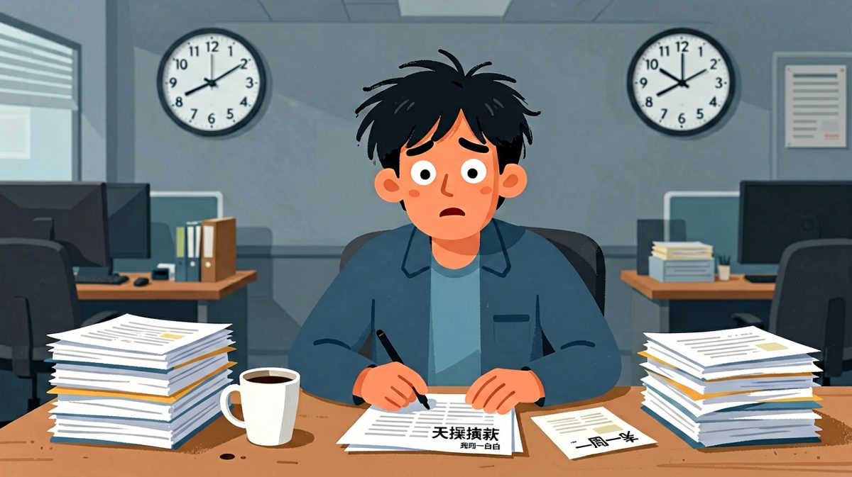 周一早上，灵魂还躺床上没来