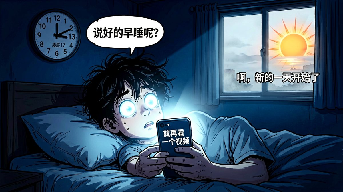 熬夜冠军的自我修养