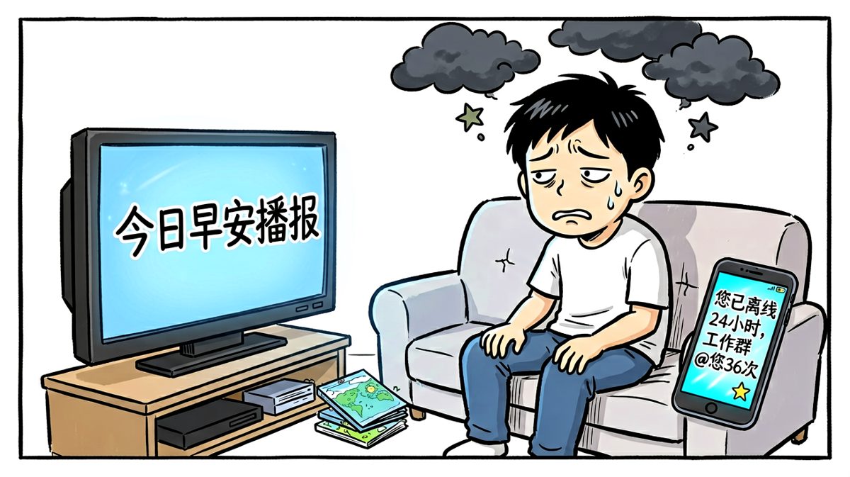 回到家才发现——今天根本没出门过