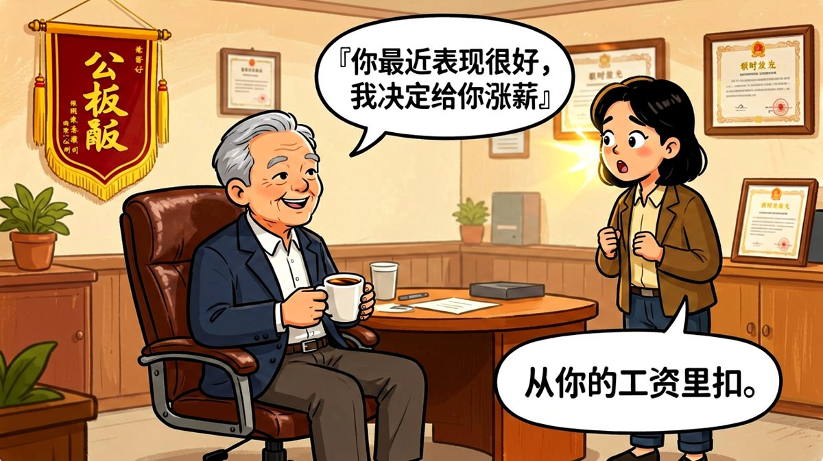 涨薪？不，是扣薪！老板的反转让人措手不及