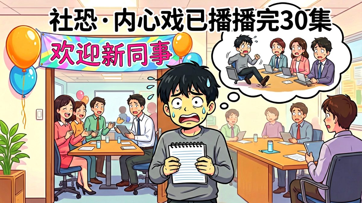 社恐的内心独白：还没进门我已经演完了一部悲剧。