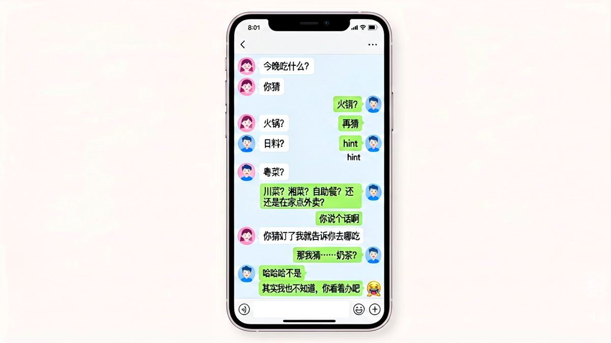 从"你猜"到"其实我也不知道"的经典死亡对话链