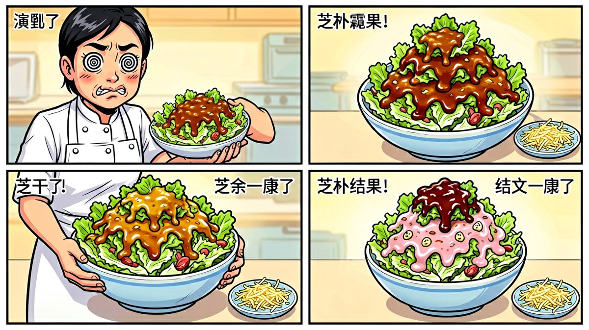 0卡路里的沙拉？这明明是热量炸弹！