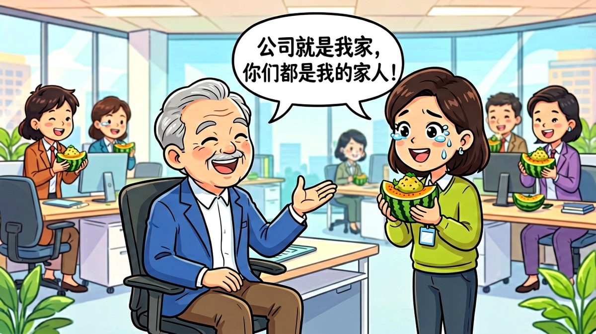 老板一句'公司是我家'，下一秒让员工直接住公司？