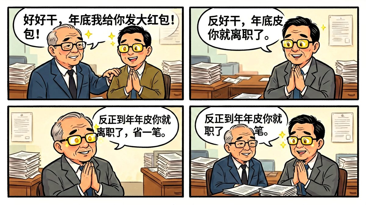 老板画的饼太大，员工还没吃完就离职了