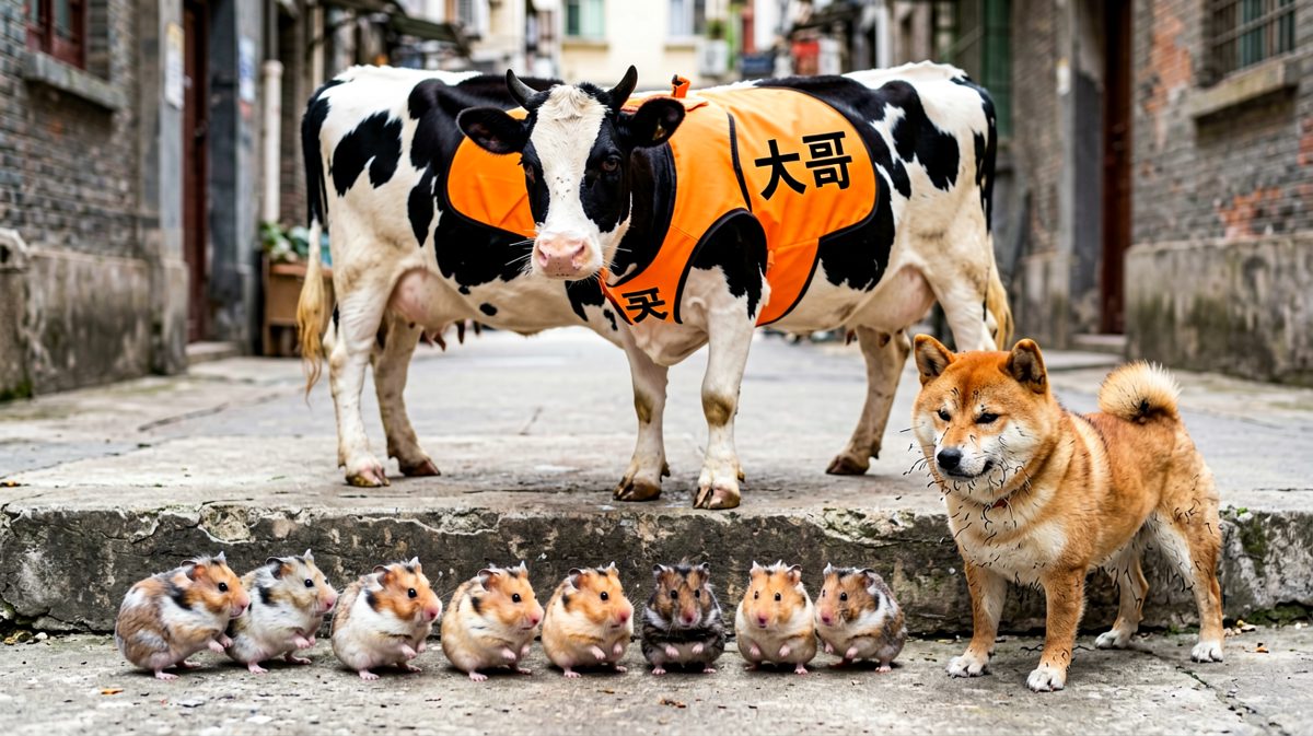 猫大哥：这条街的收保护费业务，今日继续。