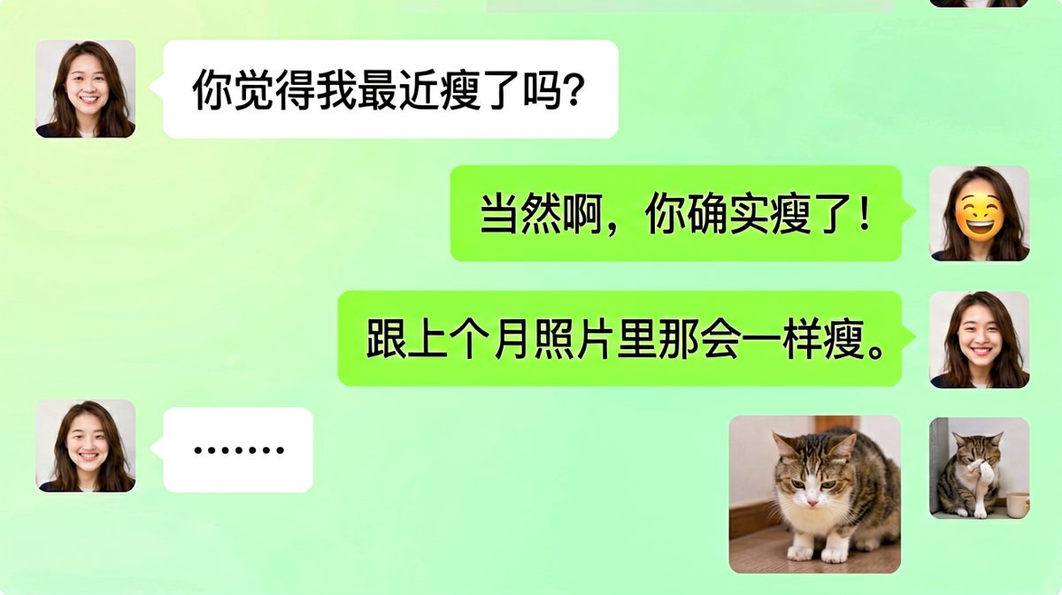 夸完再补一刀，是男朋友的基本素养。