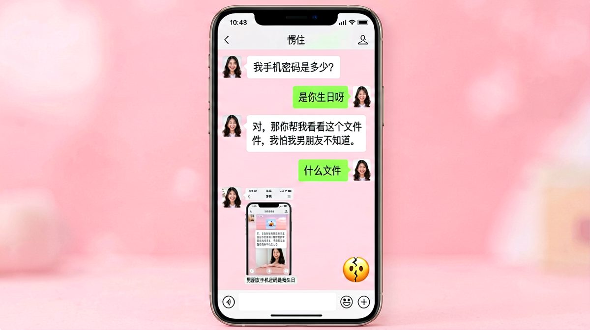 用你的生日当密码，结果成了 betray 自己的证据。