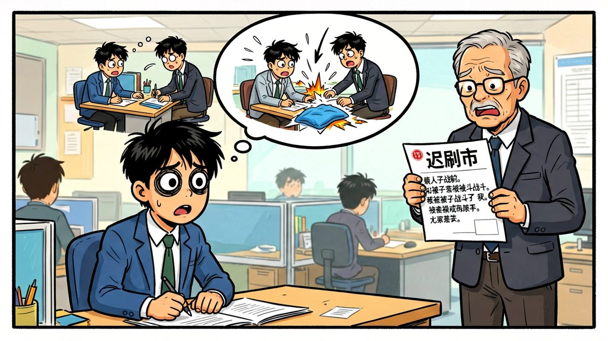 被子，是你害我失业！