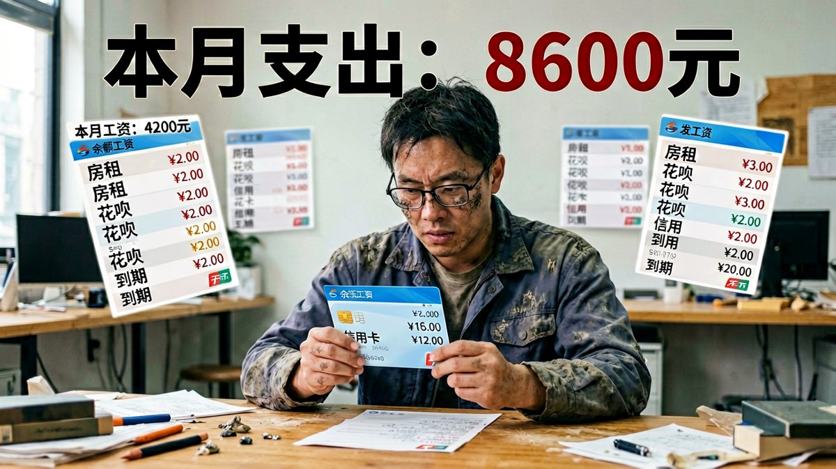 工资就像大姨妈，一个月来一次，一周就没了
