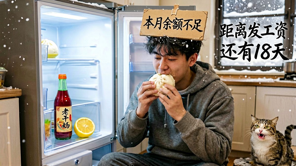 月底的月光族，连月光都比我们有钱