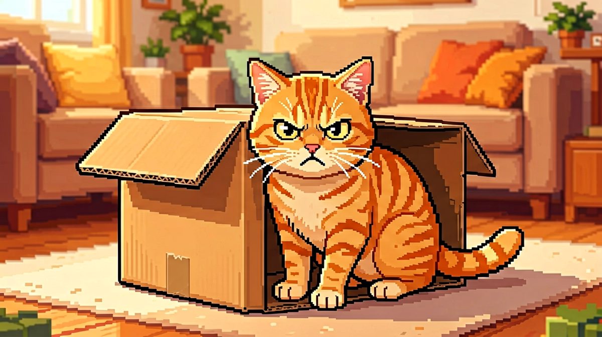 猫：这箱子说它爱我，但我的身体说它在绑架我