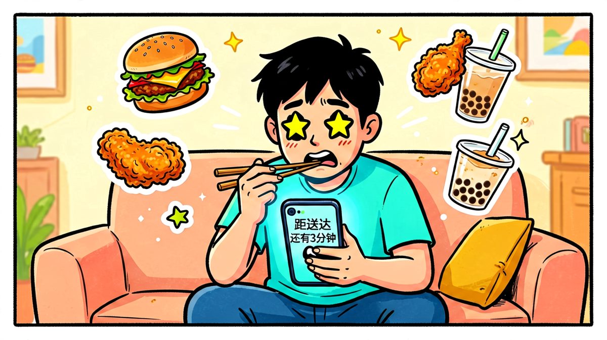 还有三分钟，我已经闻到了香味