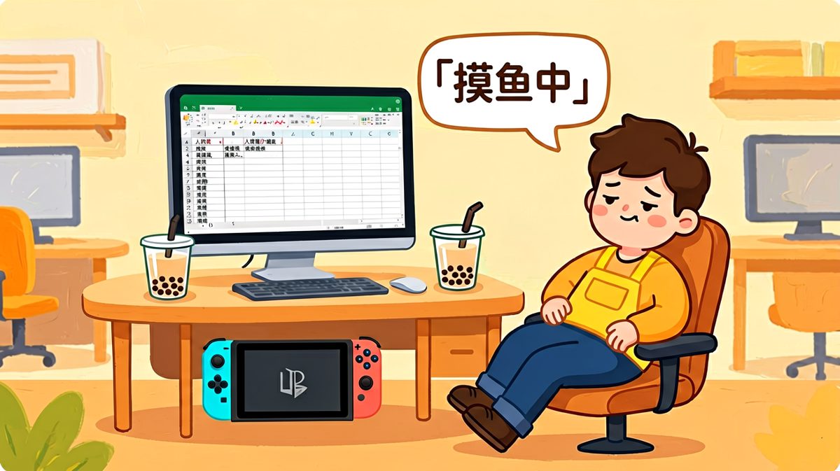 上班摸鱼的神，下班加班的鬼