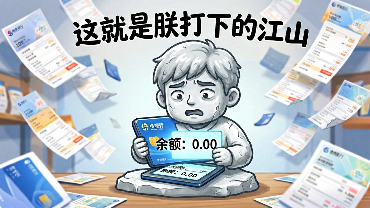钱没有消失，只是换了一种方式离开我