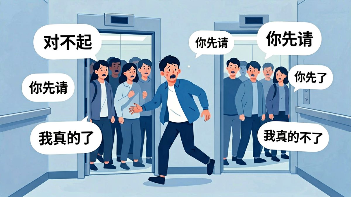 社恐的最高境界：在脑海里已经退场了一百遍