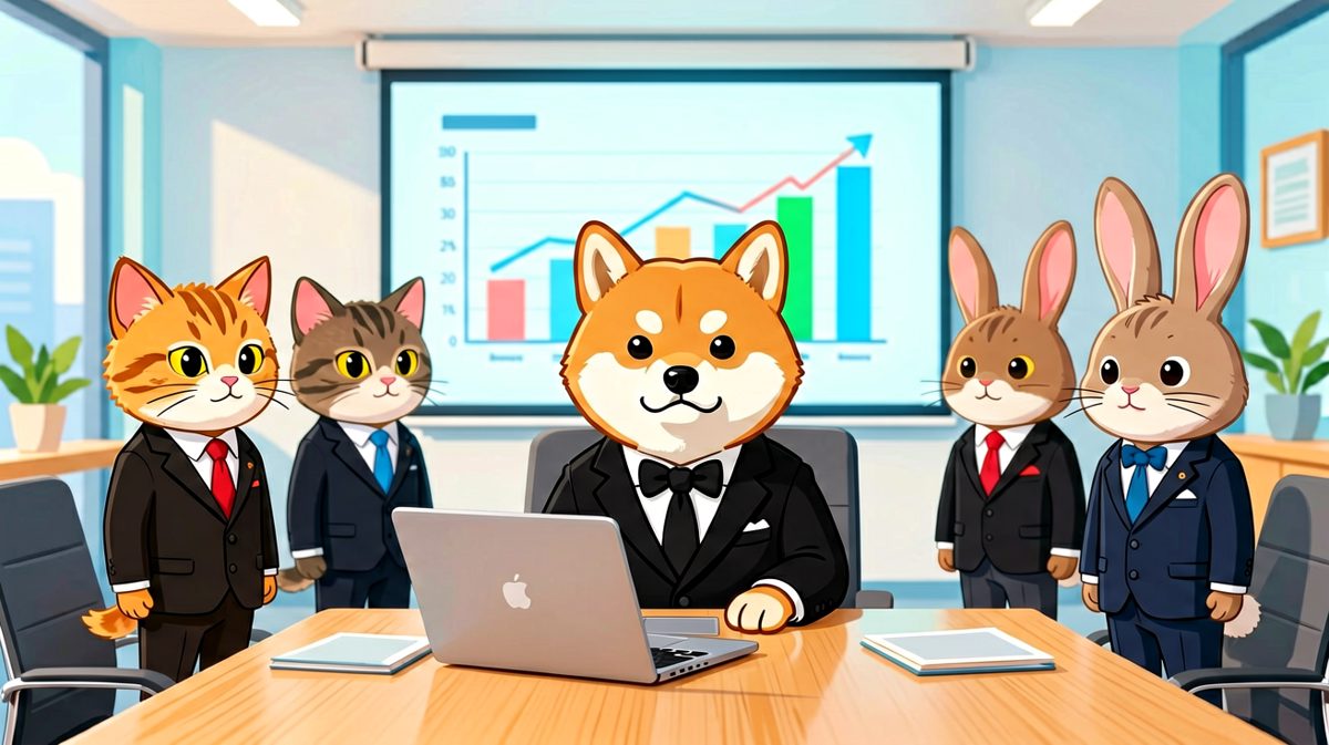 柴犬总裁开周会，全员动物打工人