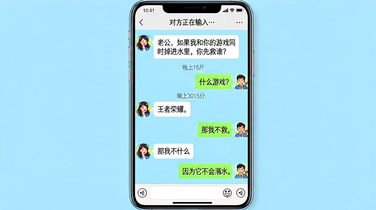 经典送命题被男生用逻辑完美化解，女生无言以对