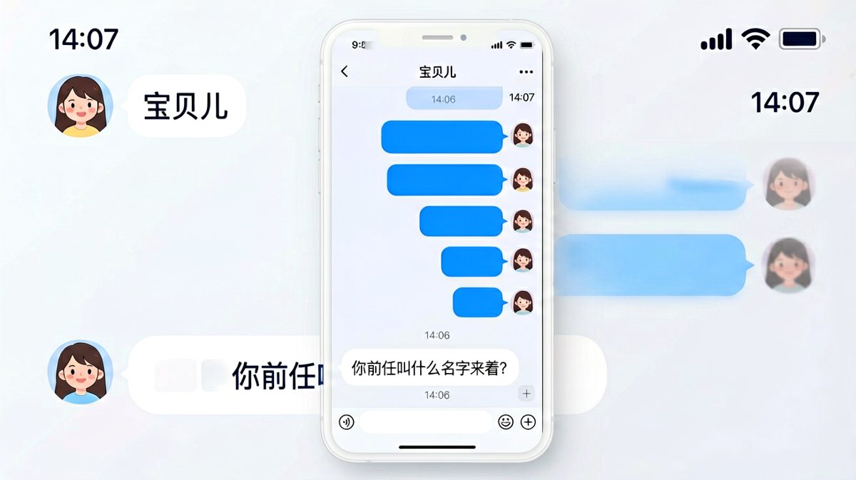 男友信誓旦旦说早把前任忘了，结果一提到名字瞬间破功——反转来得猝不及防。