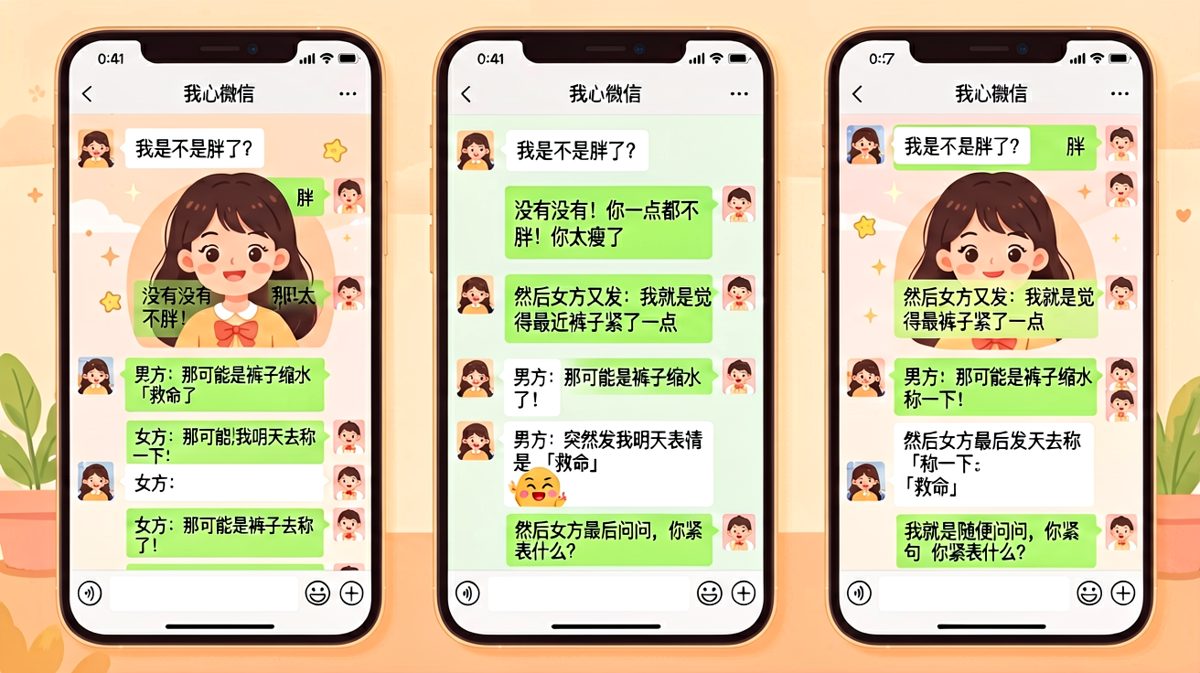 "我就是随便问问"——男生瞬间暴露慌点的经典翻车现场