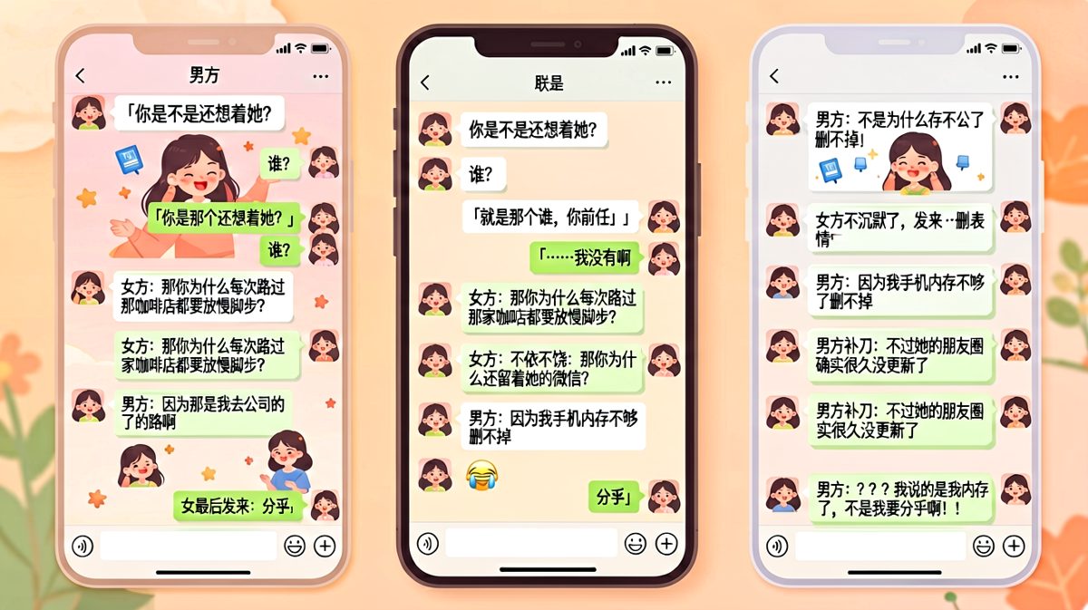 一句话引发分手危机，男朋友的直男发言让人绝望