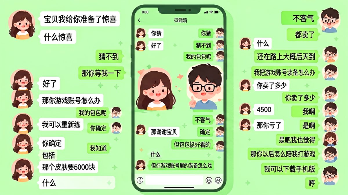 为了礼物卖游戏账号，这是真爱还是冤大头？