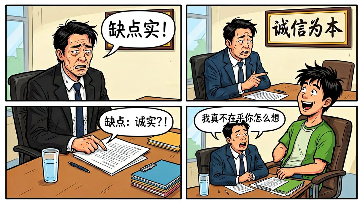 面试官内心OS：我怀疑你在面试我不是在找我老板
