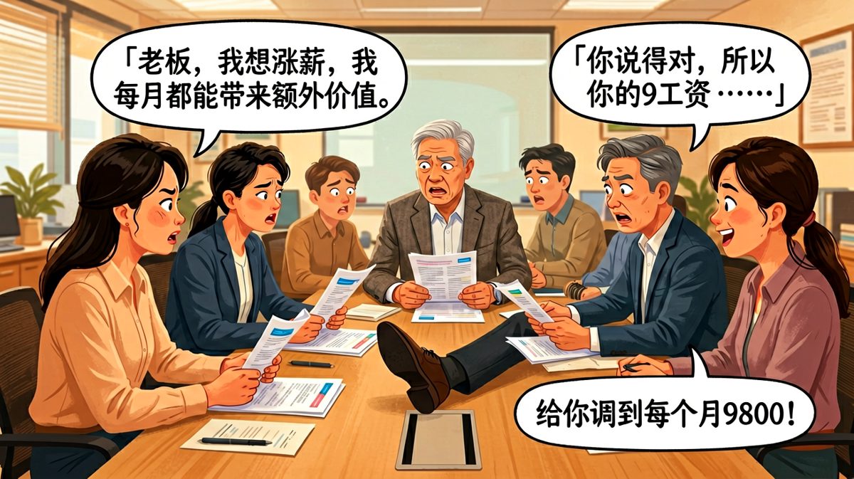 涨薪梦想：从涨薪到降薪，老板的'加薪'方案令人窒息