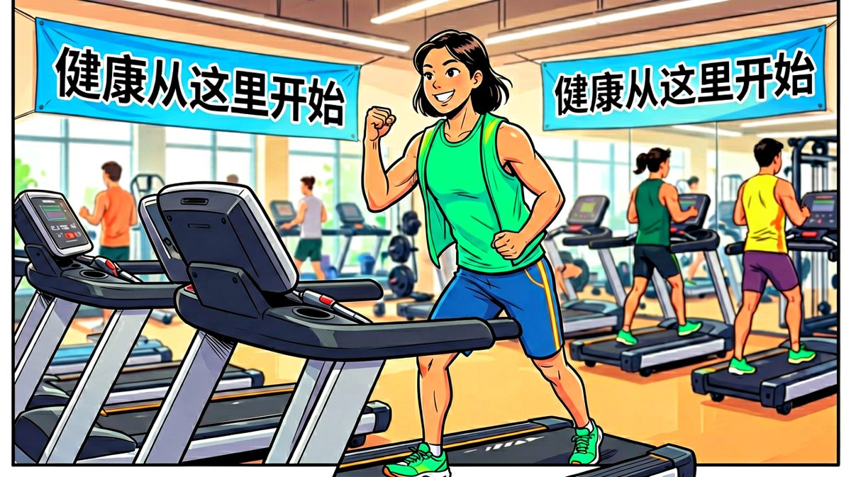 办了年卡，信心满满来健身！