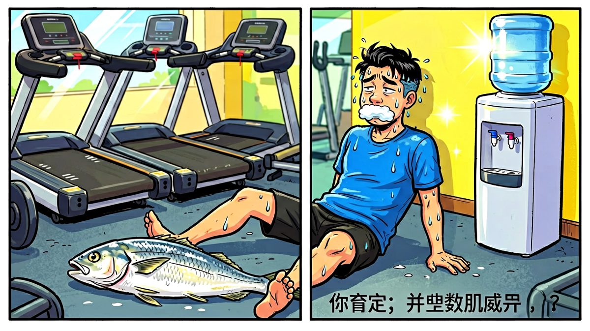 练了五分钟，感觉人生已走到尽头……