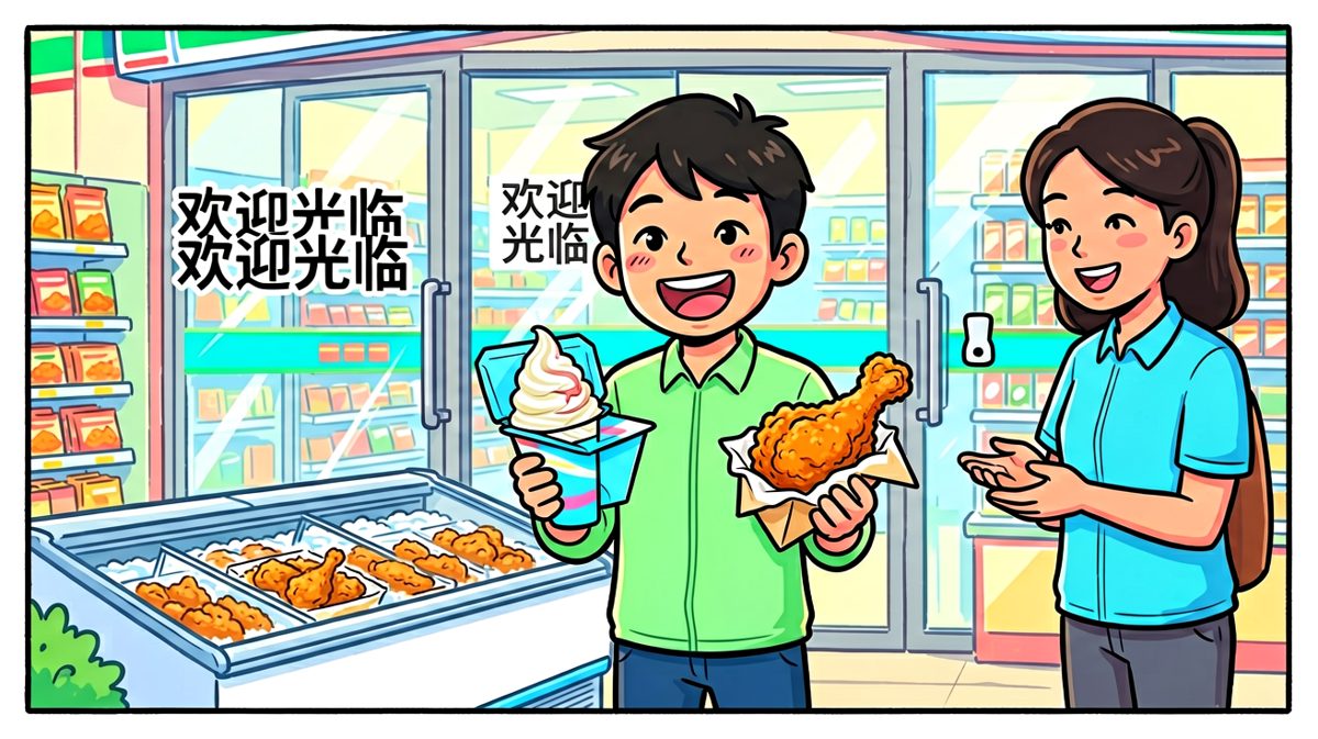 运动完了！奖励自己一点好吃的，这很合理吧？