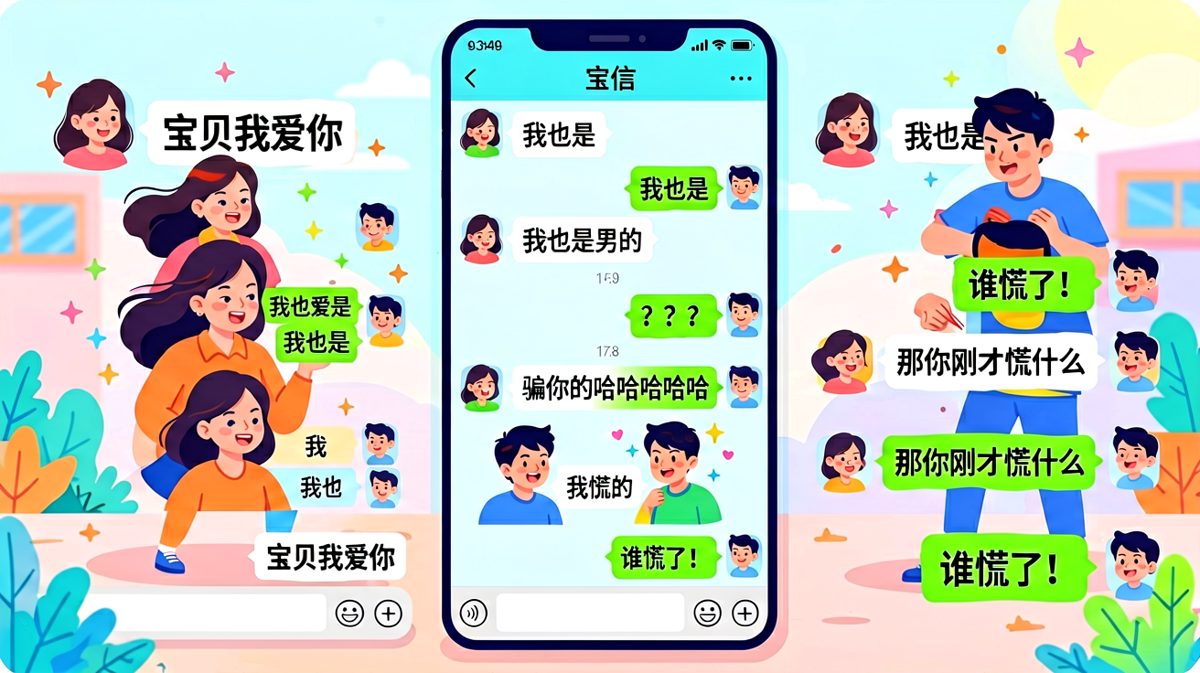 一句'我也是'引发血案，男友被套路得明明白白