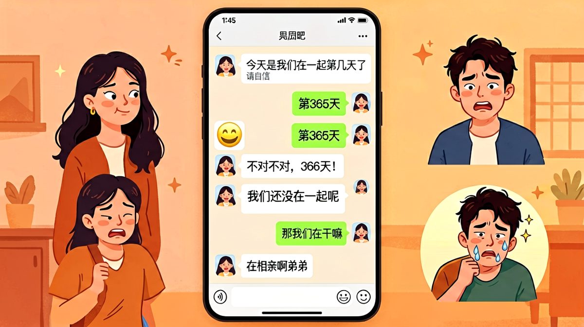 自信满满报天数，结果两人还没正式开始