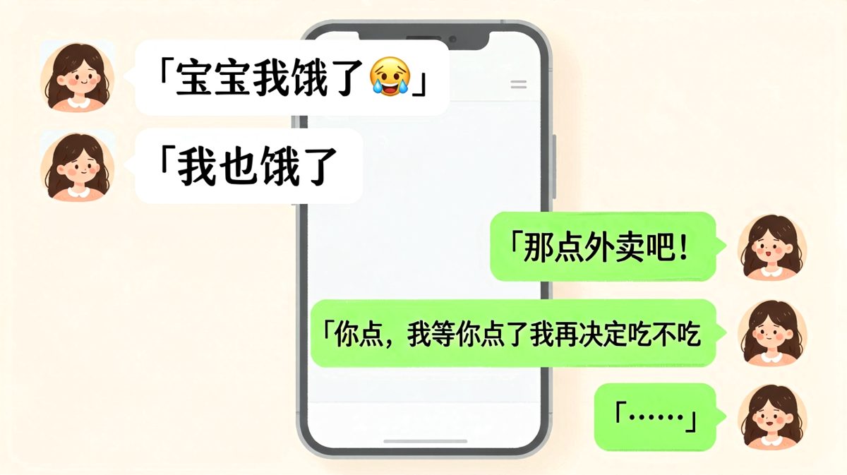 你点完我再决定吃不吃