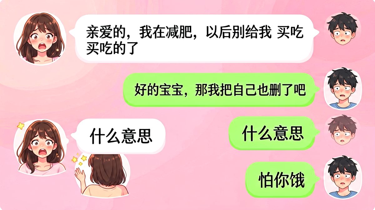 减肥宣言秒变求生欲大赏