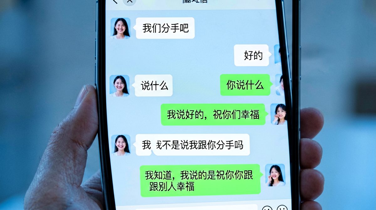 分手对话的反转暴击