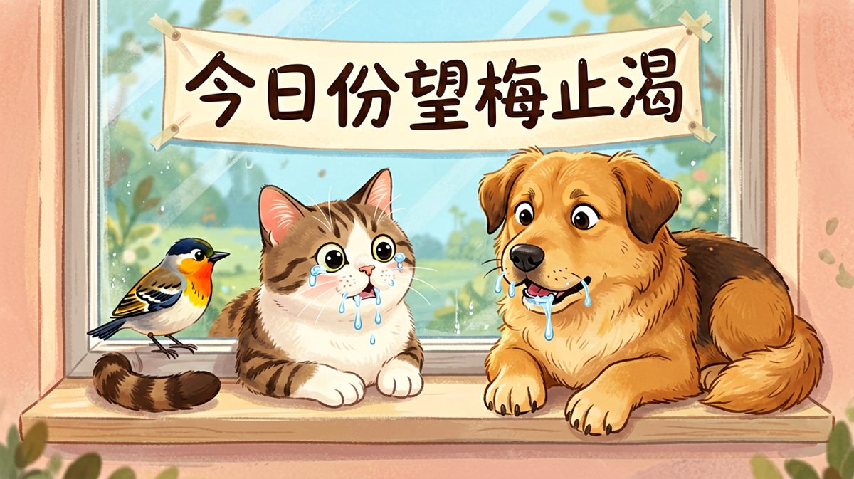 喵汪兄弟：鸟兄，今晚你家晚餐我承包了！