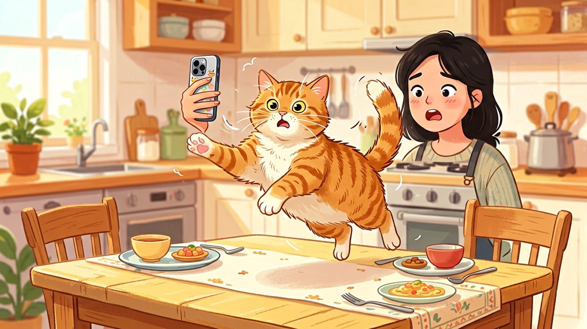 橘猫：我只是路过，不是在执行跳跃任务。