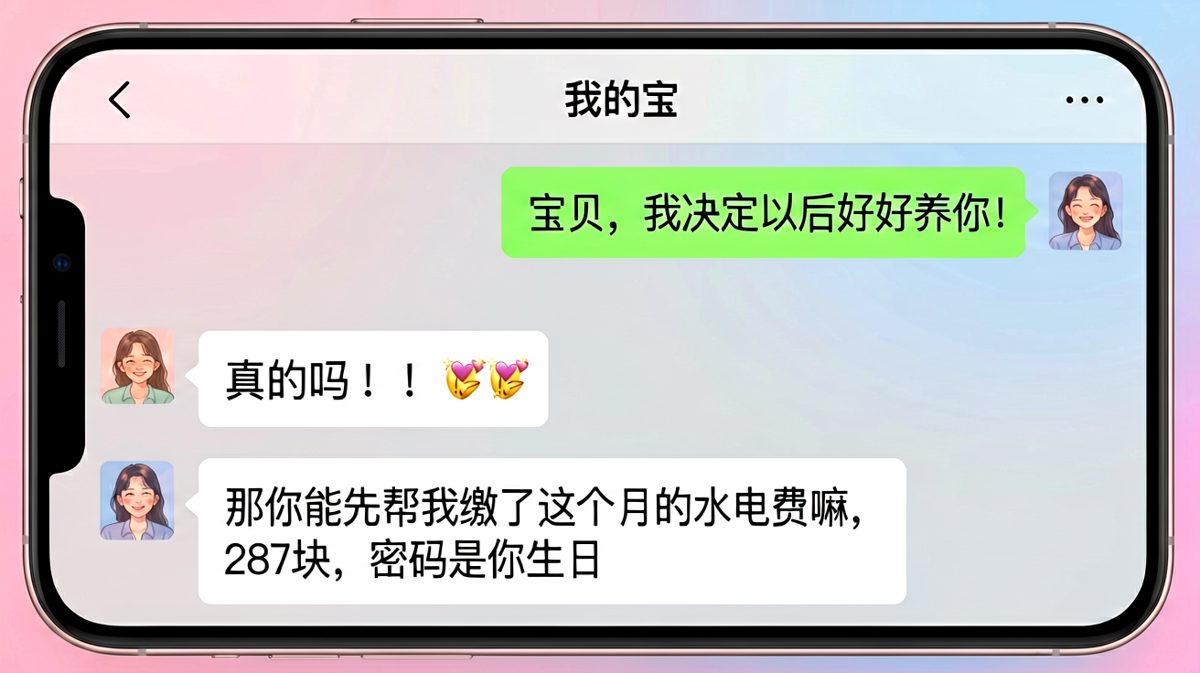 第4幕：我养你是真的，先交水电费也是真的