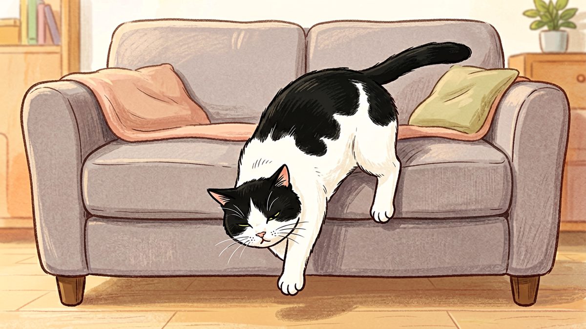 猫是没有骨骼的液体，这条定律我从出生就懂。