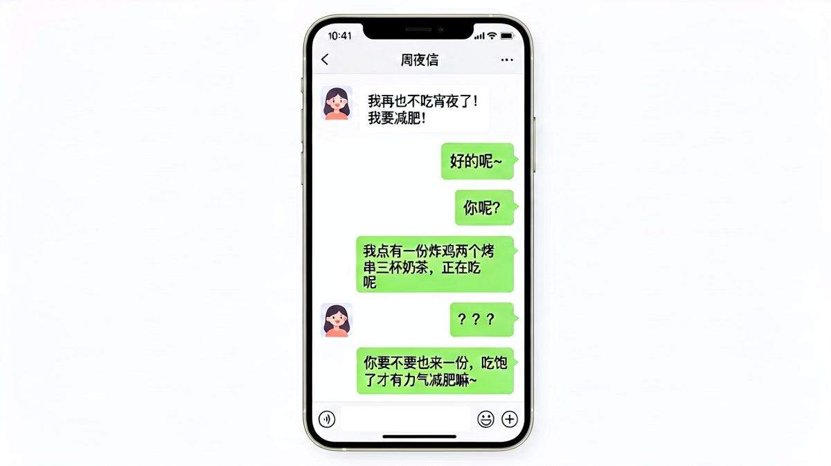 减肥路上的最大绊脚石原来是男朋友