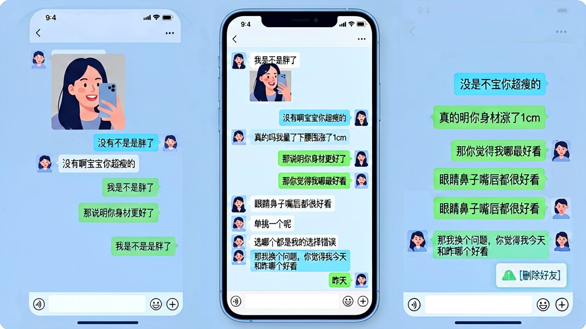 男生输的不是选择题，是没有感情的求生欲。
