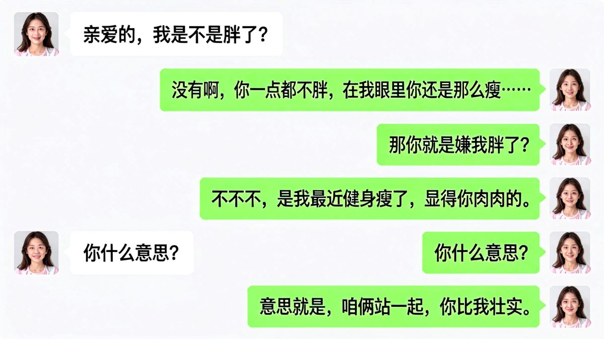 「我觉得我胖了」引发的血案