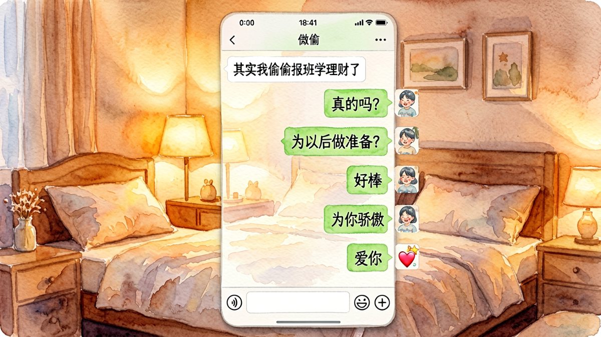 第二幕：理财宣言后的甜蜜暴击