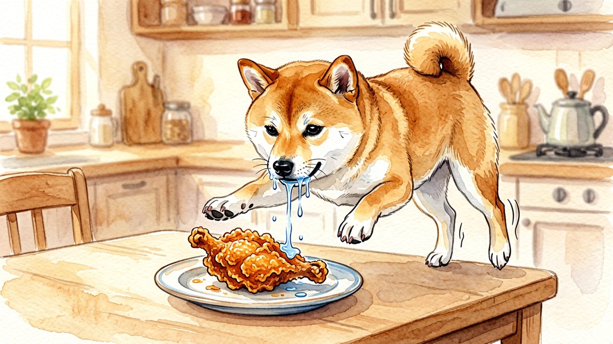 狗：不是我想吃，是它在诱惑我
