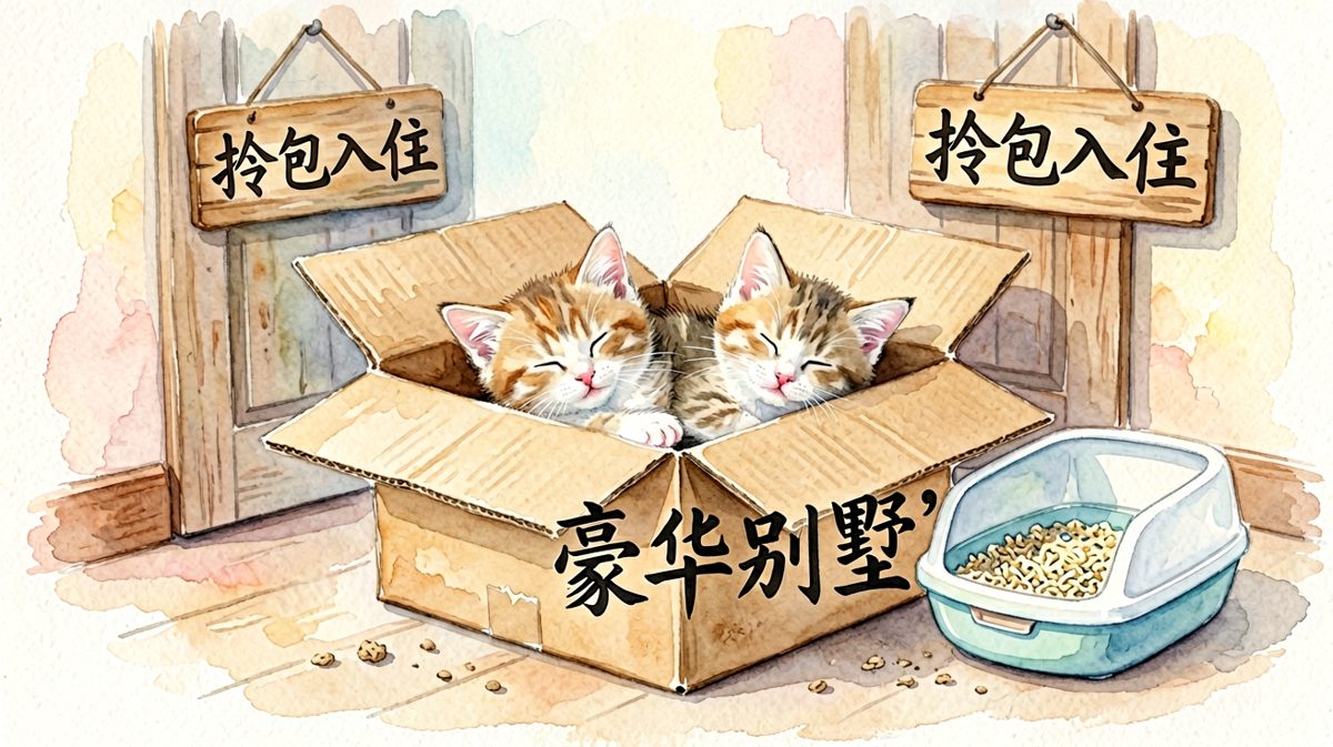 精装一居，视野开阔，房东送猫砂盆一套。