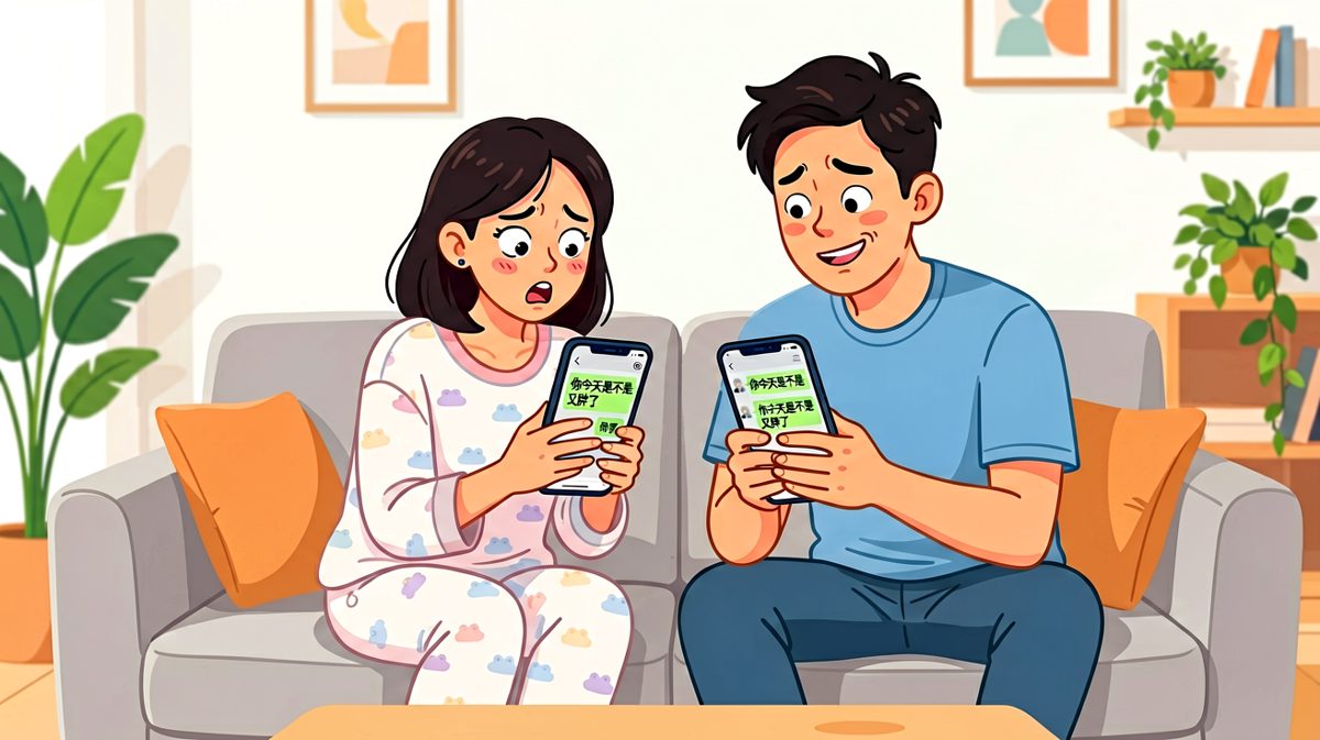 女生问男生自己有没有胖，结果聊出了令人窒息的答案。