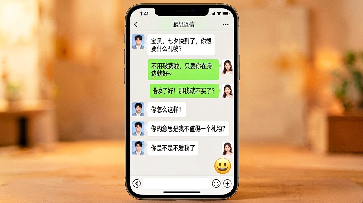 求生欲测试：礼物面前，爱还是不爱只有一线之隔