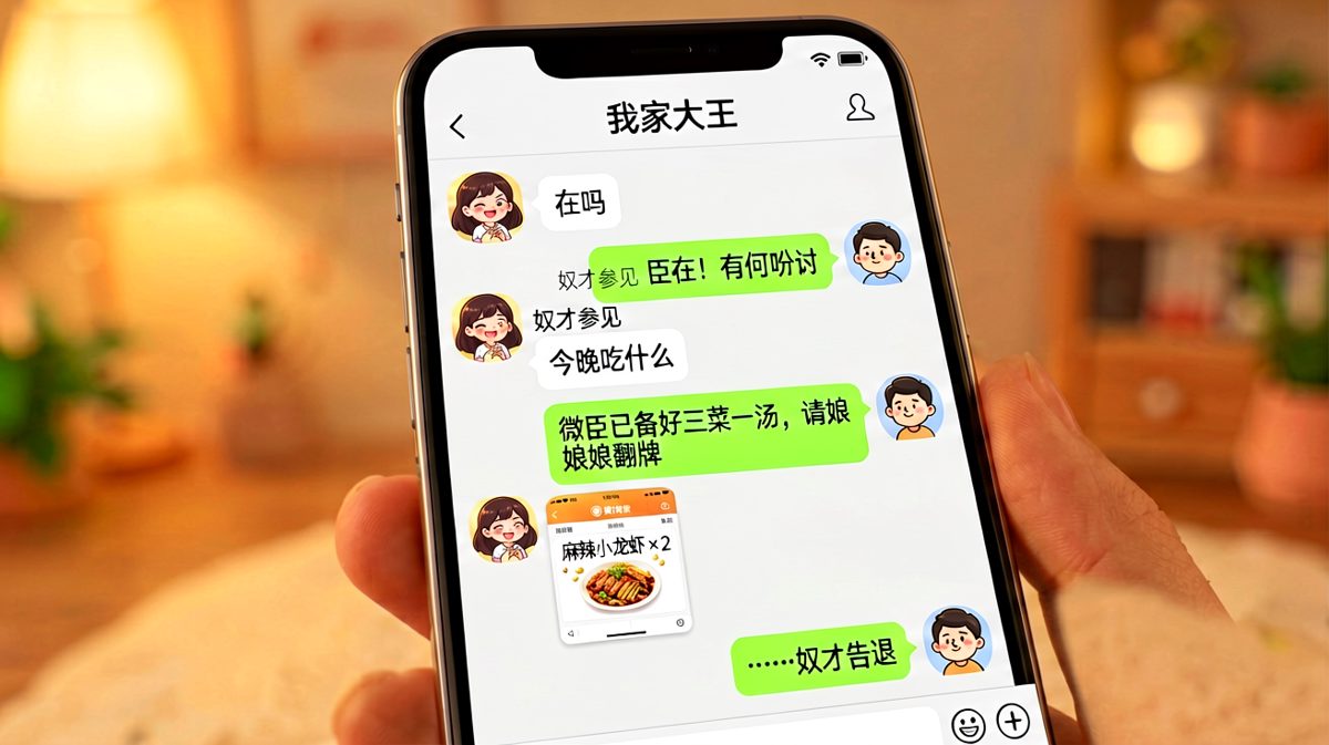 精心表演的戏精男友，被一份外卖瞬间破功